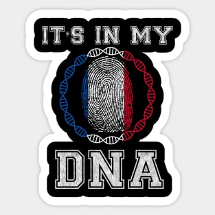 France  It's In My DNA - Gift for French From France Sticker